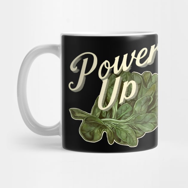 power up with spinach by CreationArt8